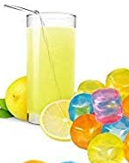 Hielos reutilizables colores y formas surtidos x16
