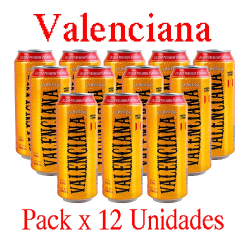 Cerveza Valenciana  12 x 500 Ml