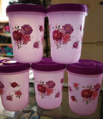 HERMETICO morado 5 piezas