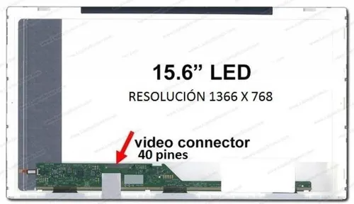 15.6"  led 40 pines