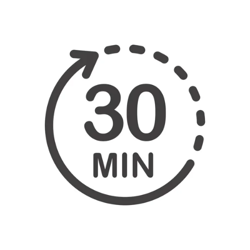 Uso de Maquina 30min o menos