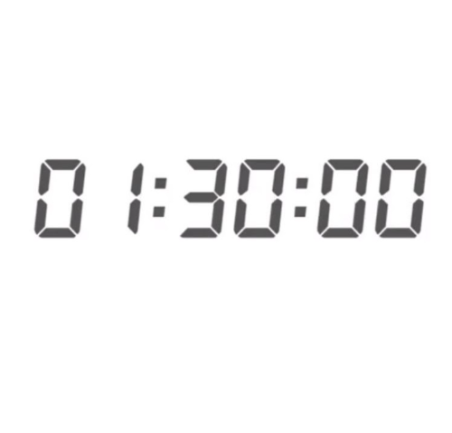 Uso de maquina 1:30 HRS